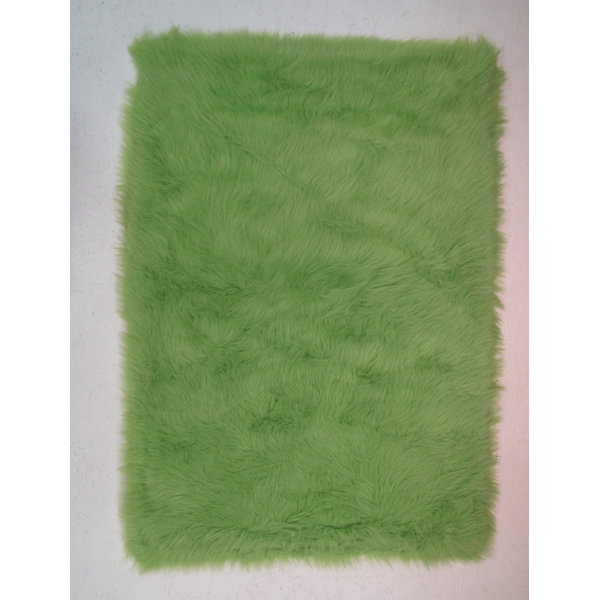 Gemma Violet Performance Lime Green Rug Wayfair